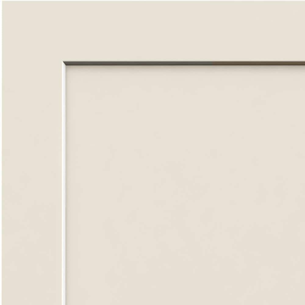 JELD-WEN 32 in. x 80 in. 2-Panel Craftsman Primed Steel Prehung Right-Hand Inswing Front Door