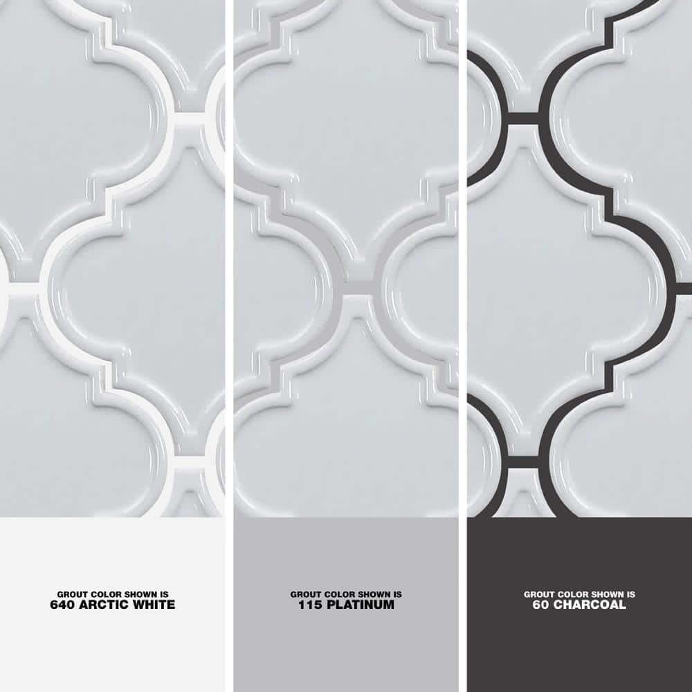 Ivy Hill Tile Vintage Lantern White 6-1/4 in. x 7-1/4 in. x 10 mm