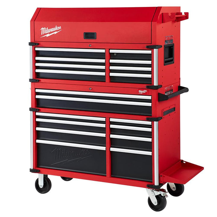 【プロ仕様・大量】豪華ツール18点フルセット red-black-milwaukee-tool-chest