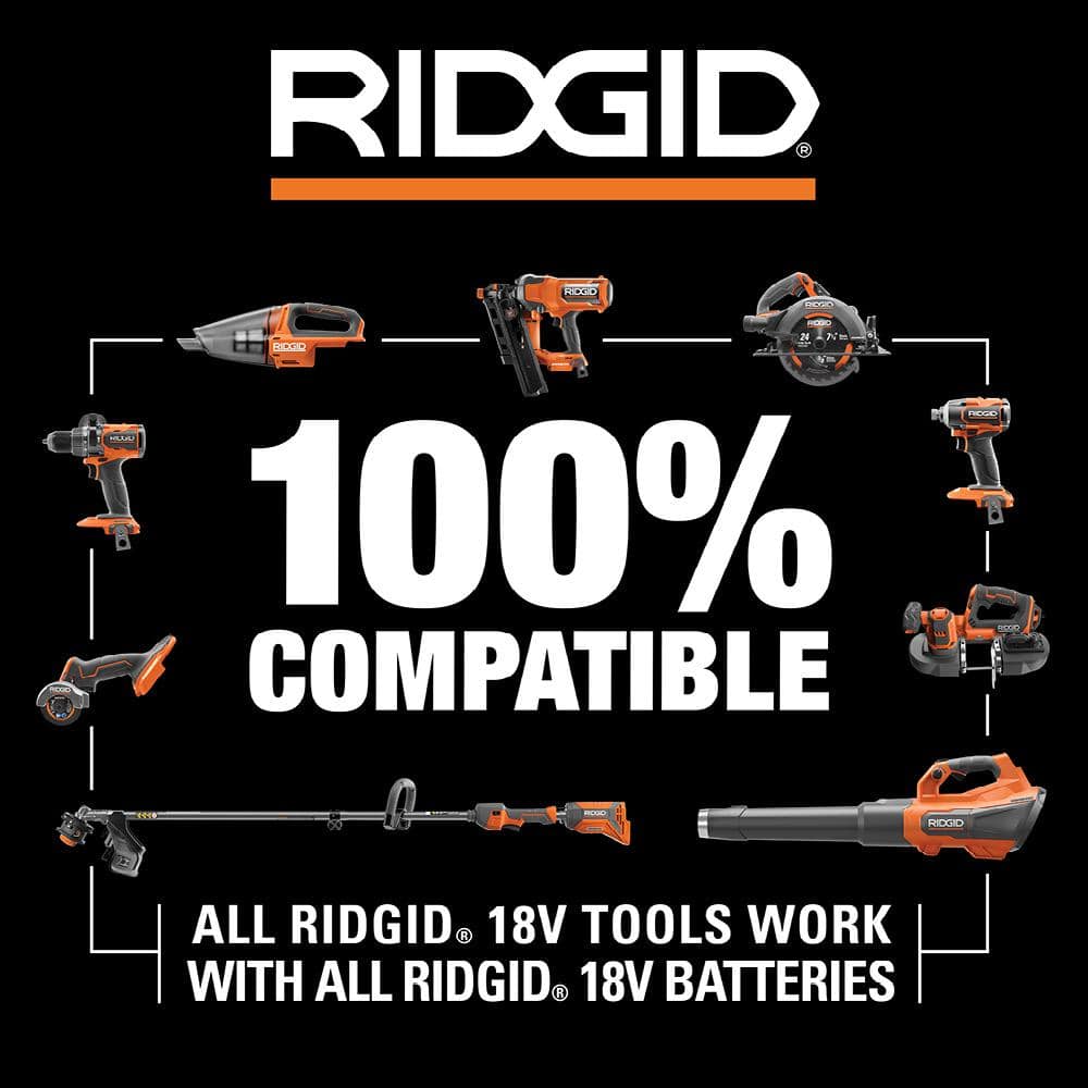 RIDGID 18V Brushless Cordless 1/2 in. High Torque Hammer Drill/Driver (Tool Only)