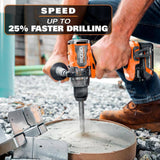 RIDGID 18V Brushless Cordless 1/2 in. High Torque Hammer Drill/Driver (Tool Only)