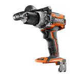 RIDGID 18-Volt Lithium-Ion Cordless Brushless 1/2 in. Compact Hammer Drill Kit with (2) 2.0 Ah Batteries, Charger and Bag