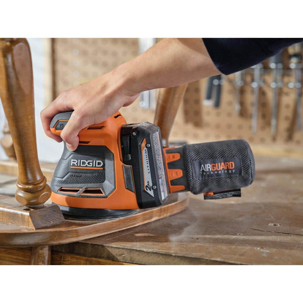 Ridgid 18v Palm Sander Orbital Sander R8606b Ridgid R8606 RIDGID