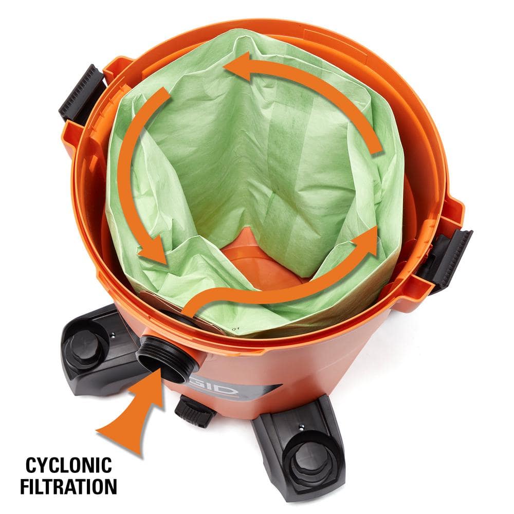 Premium Size A Cyclonic Dry Pick-Up Dust Bags for Select 12 to 16