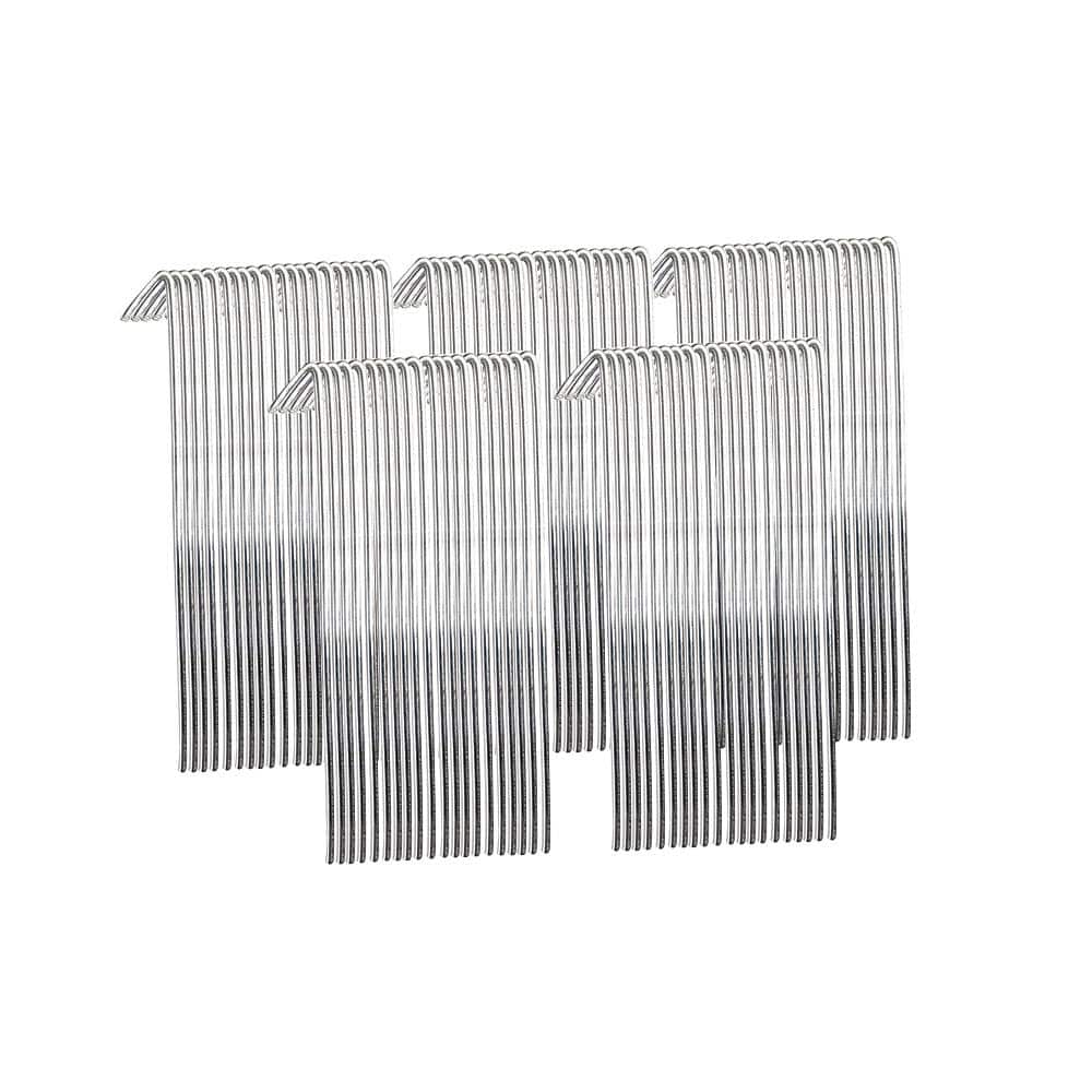 Robtec 8-1/4 in. 9-Gauge Aluminum Chain Link Fence Ties (100-Pack ...