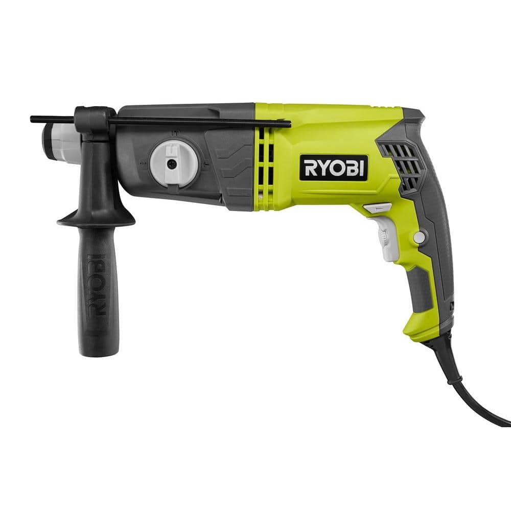 RYOBI SDS+ Rotary Hammer Drill, 6.5 Amp, 1 in. Capacity (SDS65)