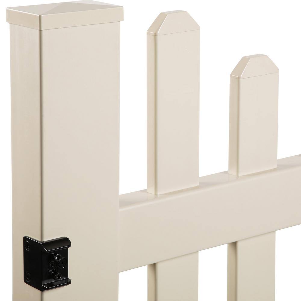 Barrette Outdoor Living Kettle Scallop Fence Gate - Thumbnail 5