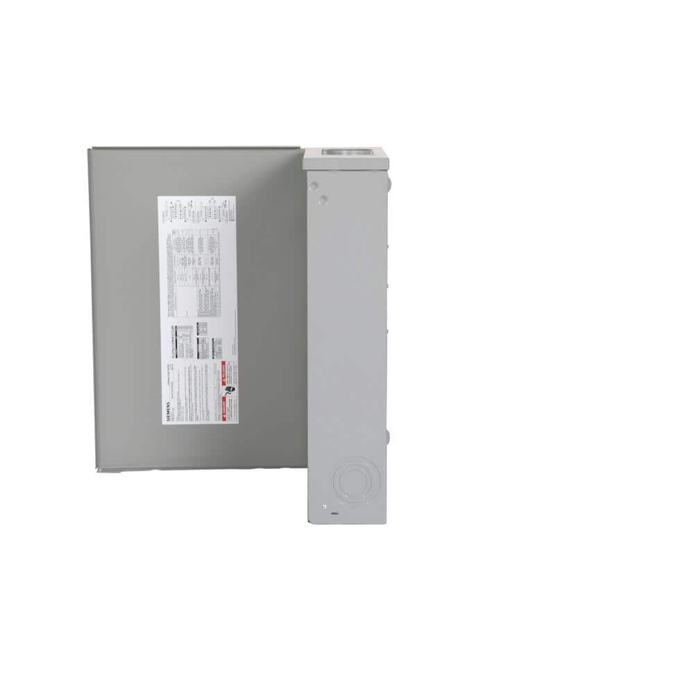 Sn 200 Siemens SN 200-Amp 12-Space 24-Circuit Outdoor Main Breaker Plug-On Ne ...