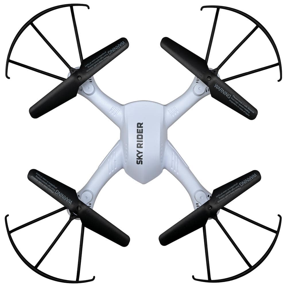 SKY RIDER Pro Quadcopter Drone with Wi-Fi Camera, Remote and Phone