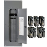 Square D Homeline 200-Amp 40-Space 80-Circuit Indoor Main Breaker Plug-On Neutral Load Center - HOM4080M200PCVP