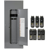 Square D Homeline 200-Amp 40-Space 80-Circuit Indoor Main Breaker Plug-On Neutral Load Center - HOM4080M200PCVP