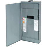 Square D QO 200 Amp 8-Space 16-Circuit Outdoor Main Breaker Load Center with Feed-Thru Lug and Cover
