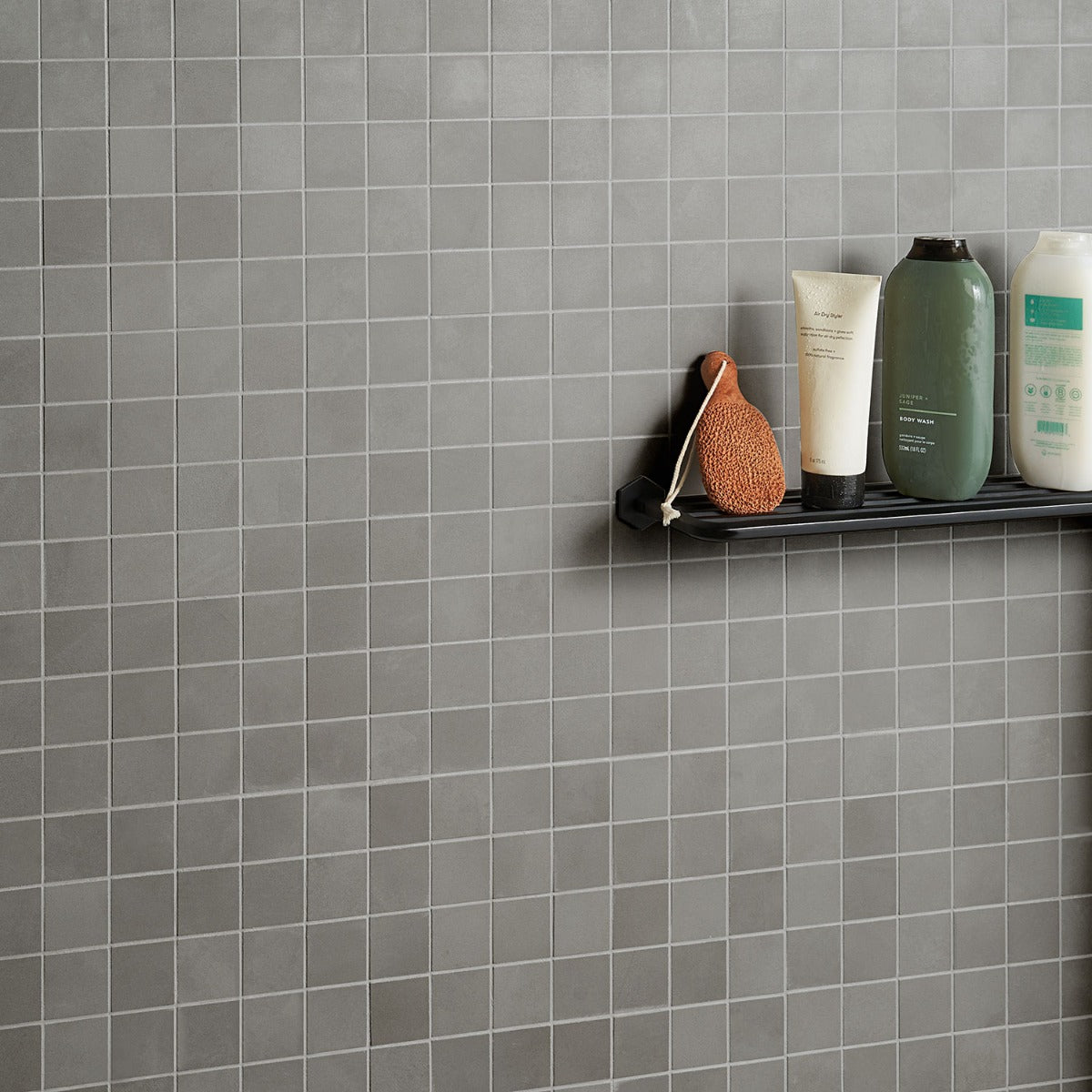 Clay Awake Gray 2x2 Matte Porcelain Mosaic Tile - Lux Tile – Super Arbor