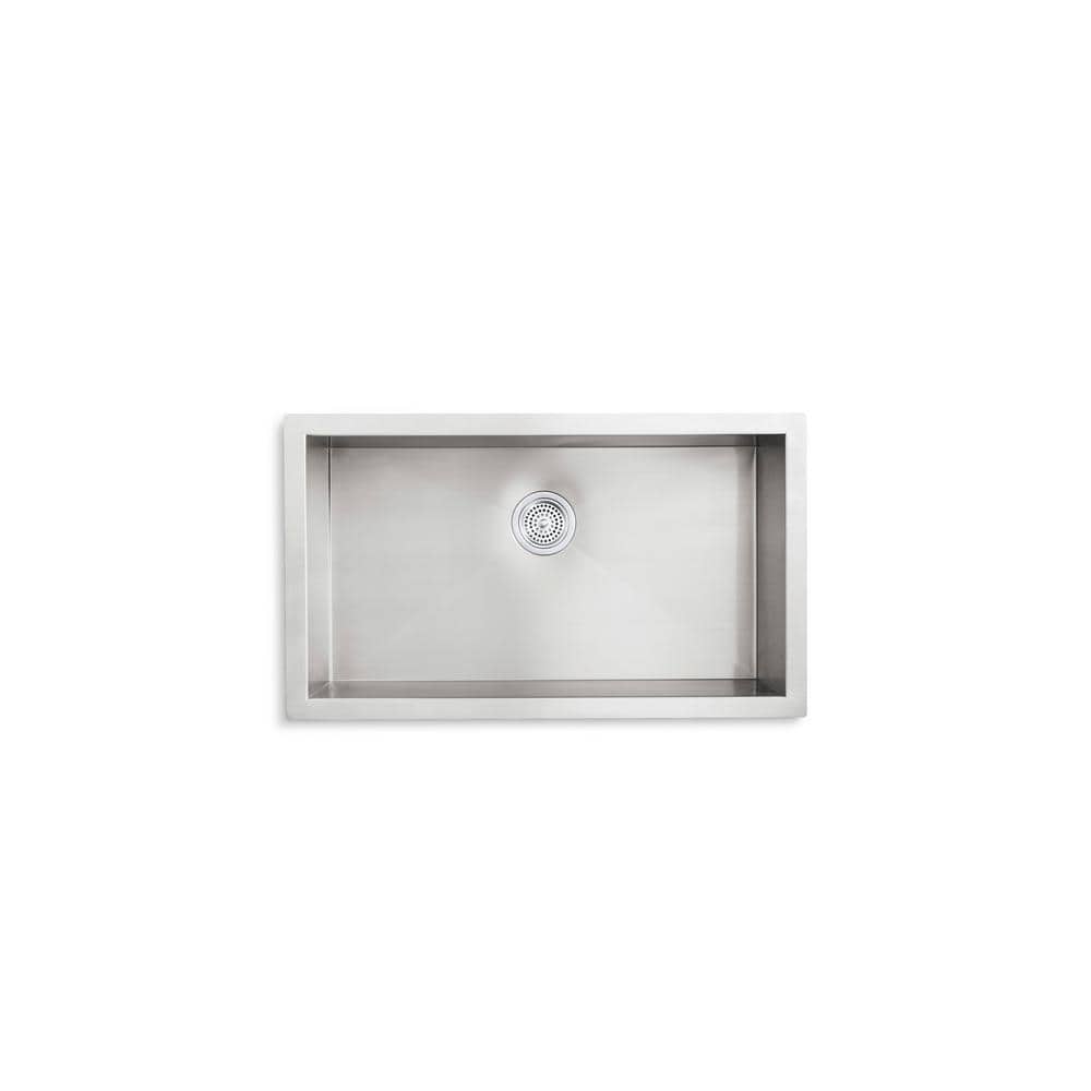 A single green leaf against a white background.