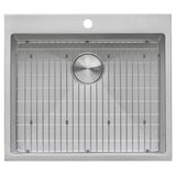 Ruvati Forma Pro 16-Gauge Stainless Steel Drop-In Laundry Utility Sink