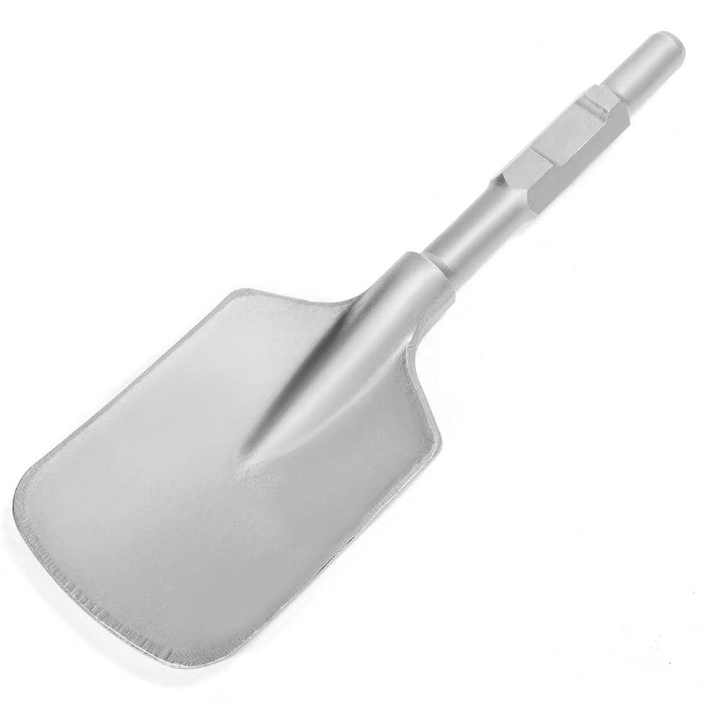 STARK USA 4.3 in. x 16 in. x 1-1/8 in. Hex Steel Asphalt Cutter Chisel ...