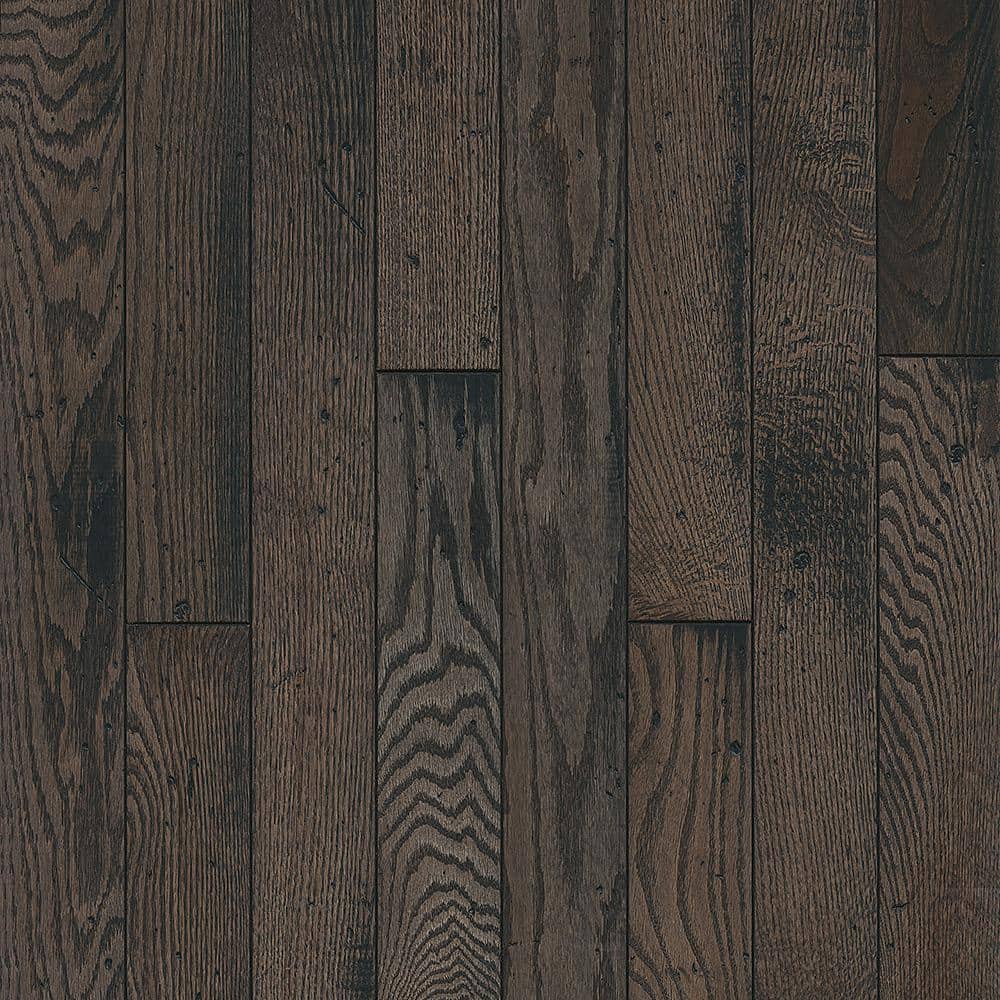 Bruce Revolutionary Rustics Rustic Tone Gray Oak 3/4 in. T x 3-1/4 in ...