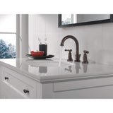 Delta Chamberlain 8 in. Widespread 2-Handle Bathroom Faucet in Venetian Bronze
