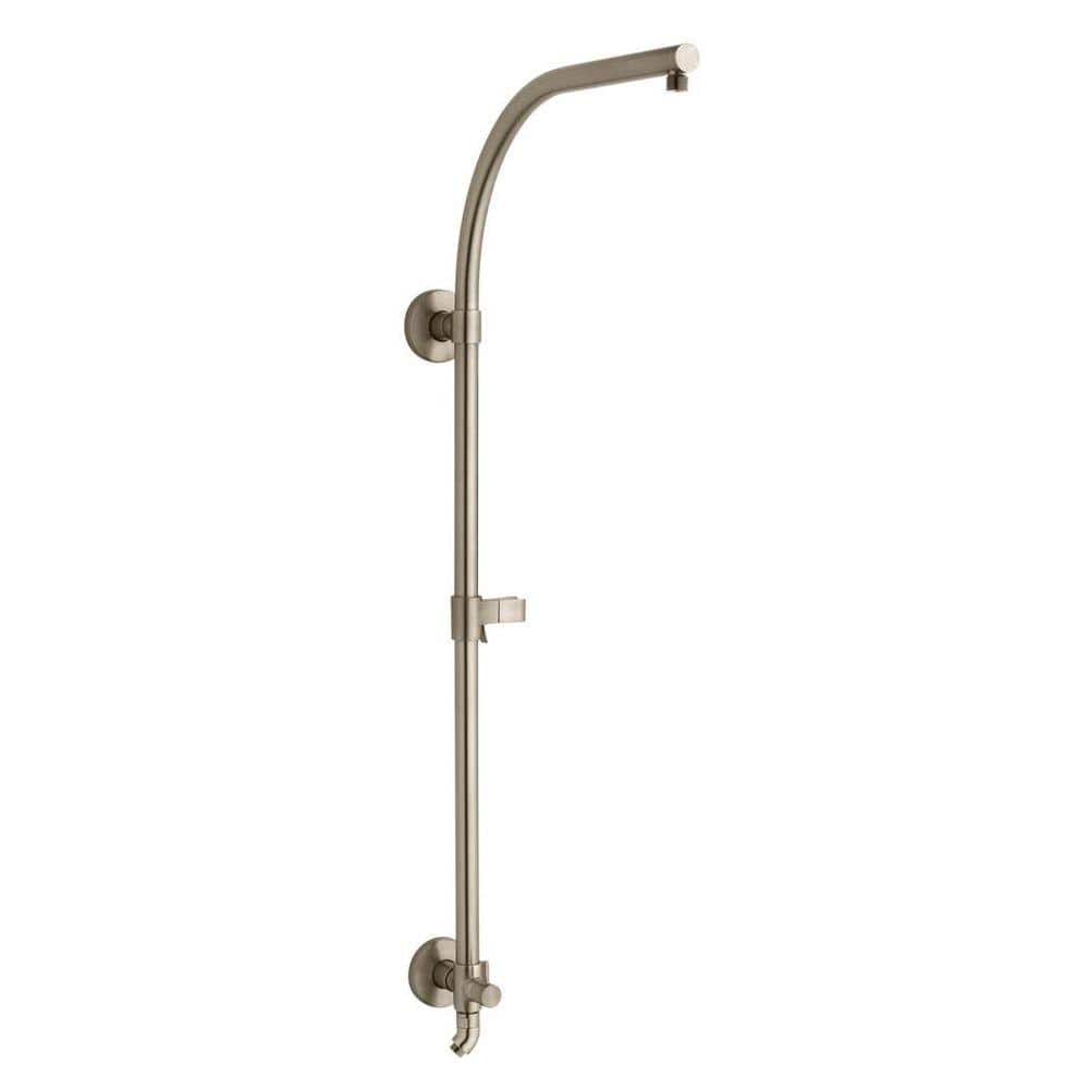 A single green leaf against a white background.