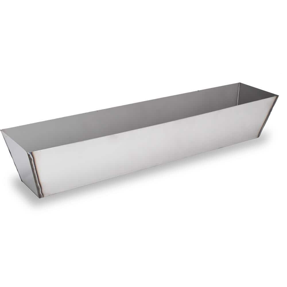 A single green leaf against a white background.