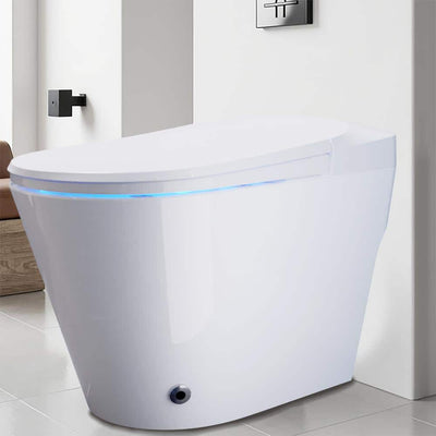 ANZZI ENVO Resonance Elongated Smart Bidet Toilet with Auto Features and Heated Seat