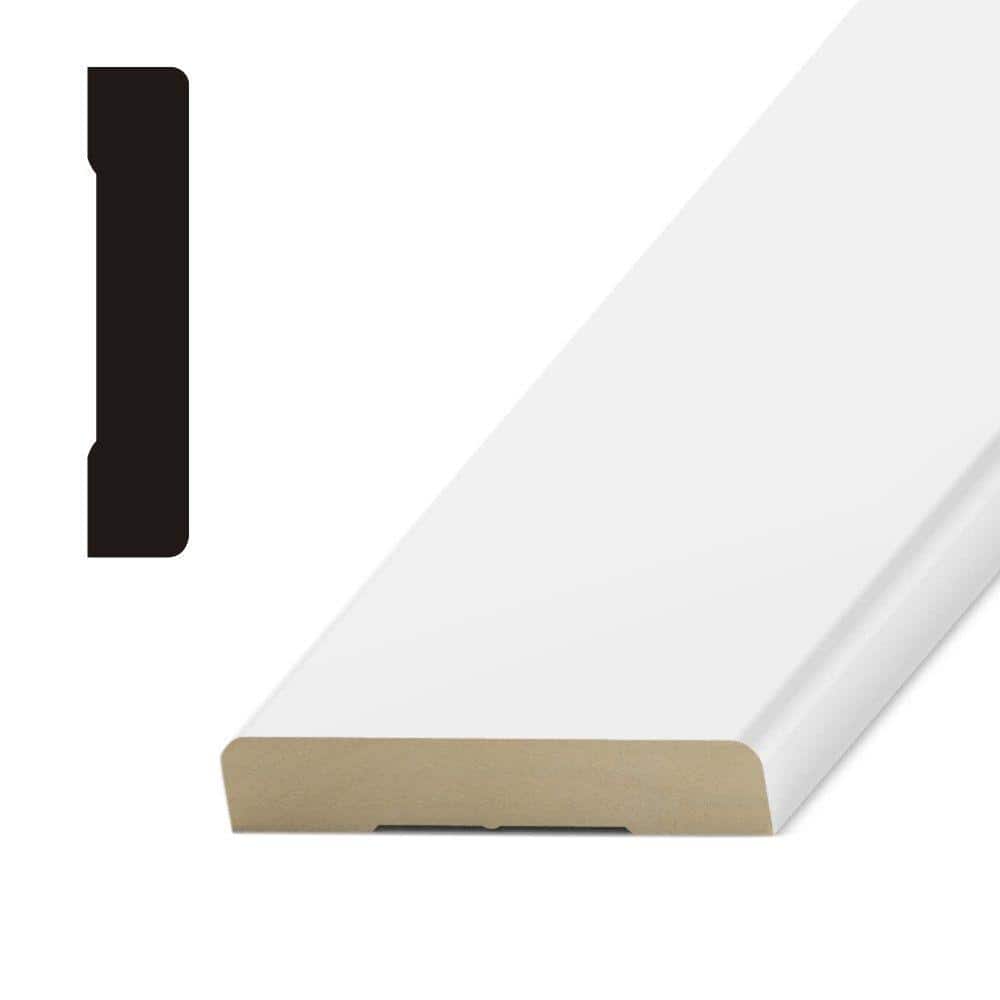 Casing Foot 236 14/25 in. x 3−1/4 in. Primed MDF Casing (Sold by Linear Foot ...