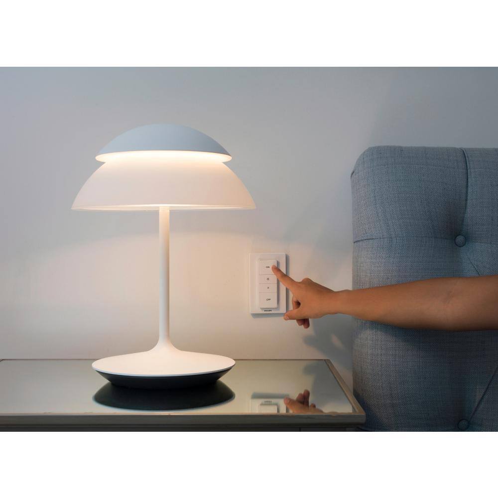 Philips White Ambiance Smart Wireless Lighting Recipe Kit – 1 A19 LED (60W Equivalent) Dimmable Bulb + Remote Dimmer Switch