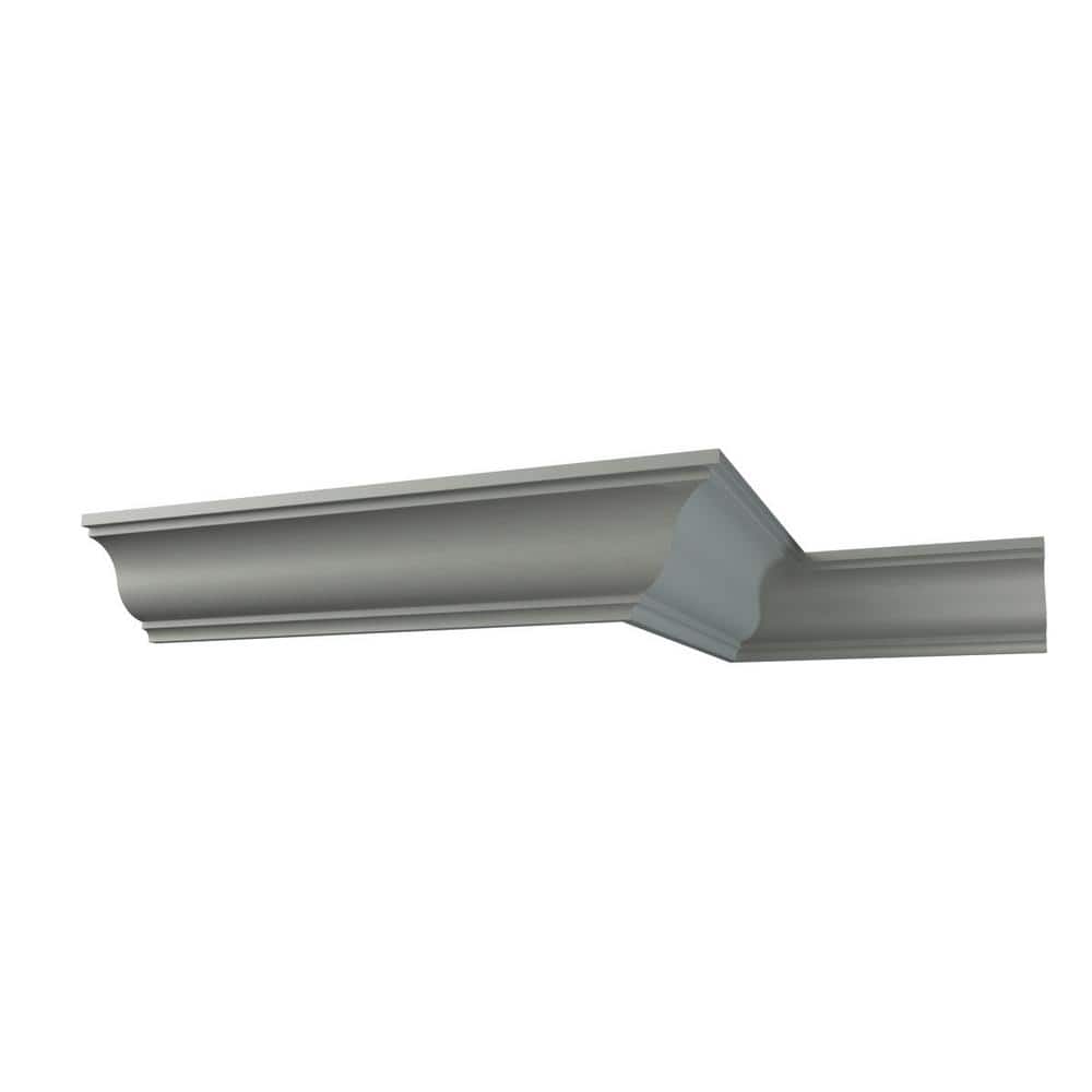 Ekena Millwork Morgan 3.125 in. D x 4.5 in. W x 96 in. L Polyurethane ...