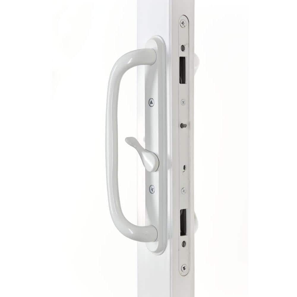 JELD-WEN V-4500 72 in. x 80 in. White Vinyl Left-Hand Full Lite Sliding Patio Door
