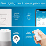 Lutron Caseta Smart Lighting Starter Kit with Smart Hub, Pico Remote, and 2 Dimmer Switches, White (CASETA-2DIMMER-BNDL)