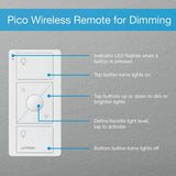 Lutron Caseta Smart Lighting Starter Kit with Smart Hub, Pico Remote, and 2 Dimmer Switches, White (CASETA-2DIMMER-BNDL)