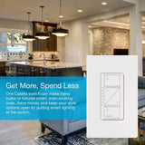 Lutron Caseta Smart Lighting Starter Kit with Smart Hub, Pico Remote, and 2 Dimmer Switches, White (CASETA-2DIMMER-BNDL)