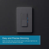 Lutron Diva Smart Dimmer Switch Starter Kit for Caseta Smart Lighting, with Smart Hub + Pico Remote, 150-Watt LED (DVRF-BDG-1D)
