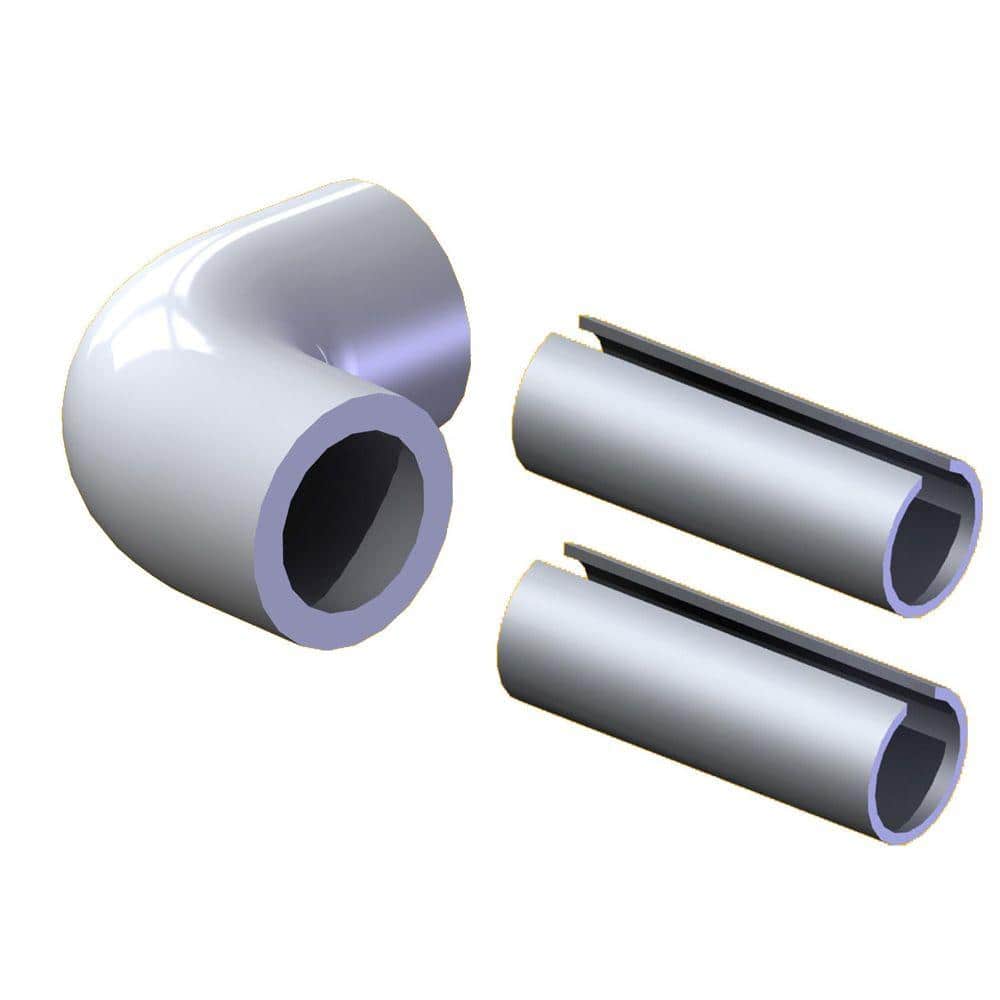 A single green leaf against a white background.