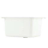 Swan Solid Surface Undermount Utility Sink, 25x22 Inch, White