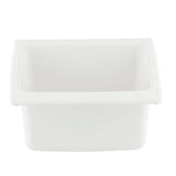Swan Solid Surface Undermount Utility Sink, 25x22 Inch, White