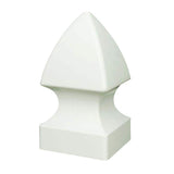 Veranda 4 in. x 4 in. White Vinyl Gothic Fence Post Top