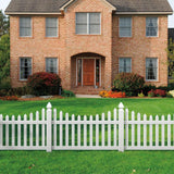 Veranda 4 in. x 4 in. White Vinyl Gothic Fence Post Top