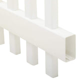 Veranda Chatham 4 ft. x 8 ft. White Vinyl Scalloped Top Picket Fence Panel