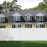 Veranda Somerset 6 ft. x 6 ft. White Vinyl Privacy Fence Panel