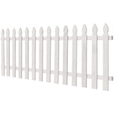 Outdoor Essentials 3-1/2 ft. x 8 ft. Cedar French Gothic Primed Fence Panel