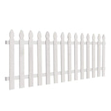 Outdoor Essentials 3-1/2 ft. x 8 ft. Cedar French Gothic Primed Fence Panel