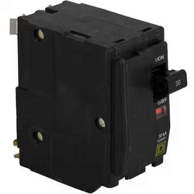 Square D QO 30-Amp 2-Pole Standard Trip Circuit Breaker