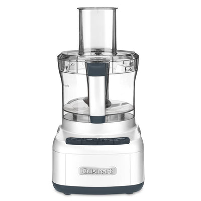 Elemental 8-Cup 3-Speed White Food Processor - Super Arbor