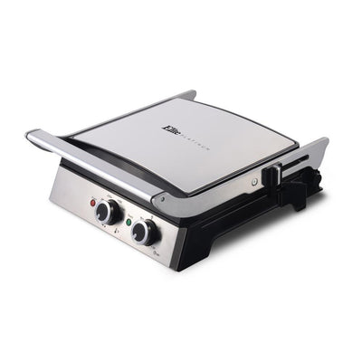 99 sq. in. Stainless Steel Indoor Grill and Griddle - Super Arbor