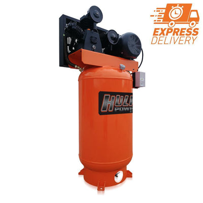 Industrial Series 80 Gal. 7.5 HP 2 Stage 1-Phase Stationary Electric Air Compressor - Super Arbor