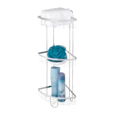 Style Selections 25.51-in H Steel Oil-Rubbed Bronze Freestanding Shower Caddy - Super Arbor