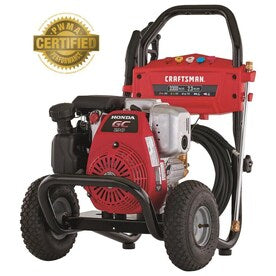 CRAFTSMAN 3300 PSI 2.3-Gallon-GPM Cold Water Gas Pressure Washer with Honda Engine CARB - Super Arbor