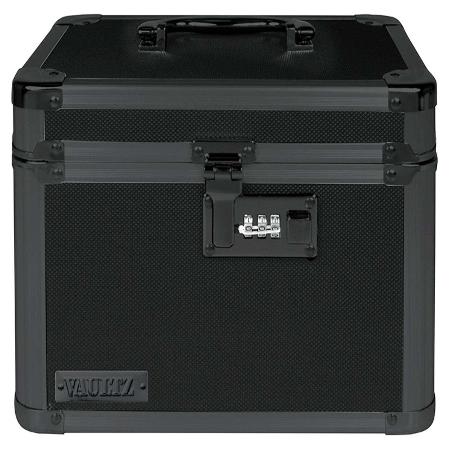 Vaultz Combination Lock Black Security File Box – Super Arbor
