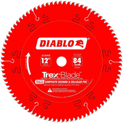 7-1/4 in. x 44-Tooth Trex/Composite Material Cutting Saw Blade - Super Arbor